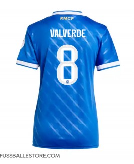 Günstige Real Madrid Federico Valverde #8 3rd trikot Damen 2025-26 Kurzarm